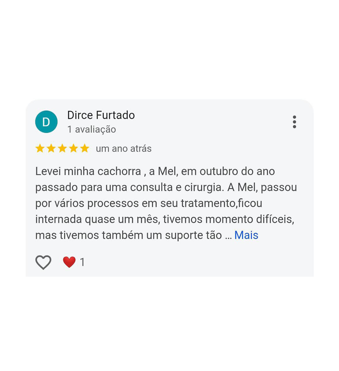 Depoimento de cliente CAMVET